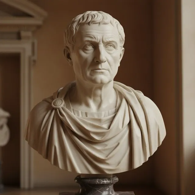 Classical Roman marble bust